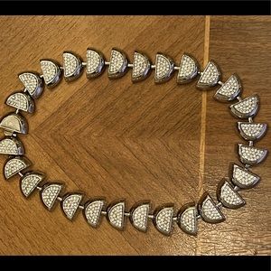 LELE SADOUGHI Metallic Celestial Galaxy Plated Crystal Eclipse Necklace